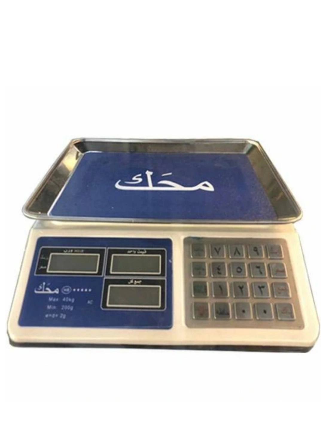 ترازوی دیجیتالی ۴۰ کیلوی محک کیبرد استیل